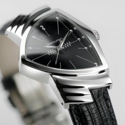 RELOJ VENTURA QUARTZ NEGRO