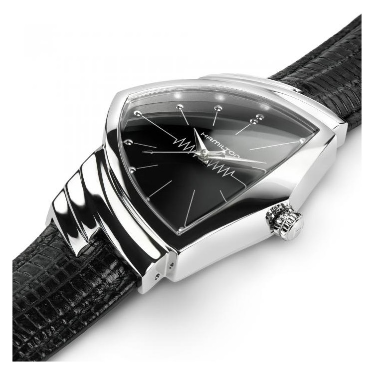 RELOJ VENTURA QUARTZ NEGRO