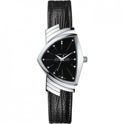 RELLOTGE VENTURA QUARTZ NEGRE