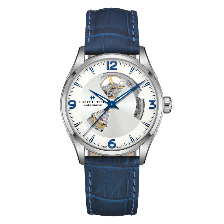 RELOJ AUTOMATICO AZUL HAMILTON JAZZMASTER