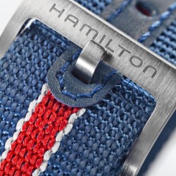 RELOJ HAMILTON PAN EUROPA AZUL