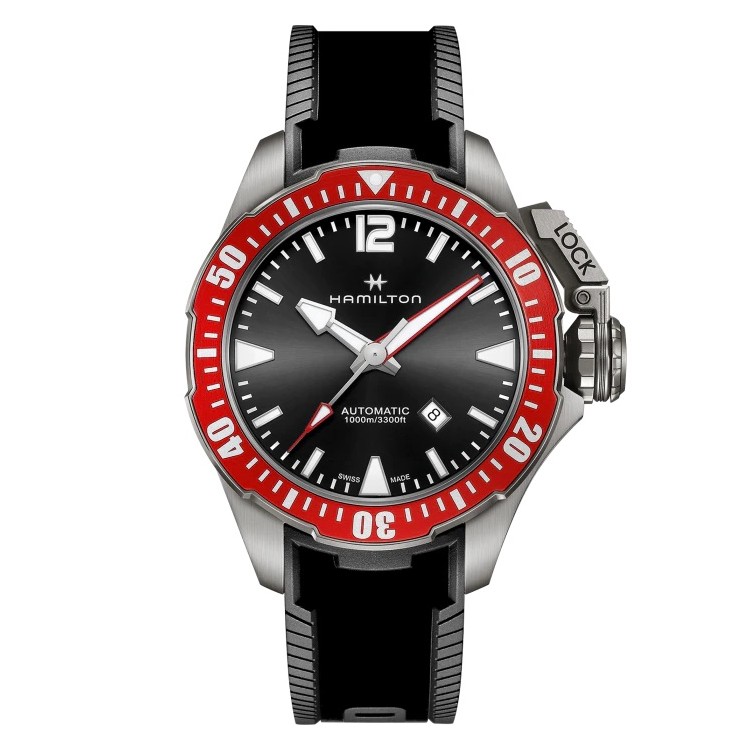 RELOJ HAMILTON KHAKI FROGMAN TITANIO